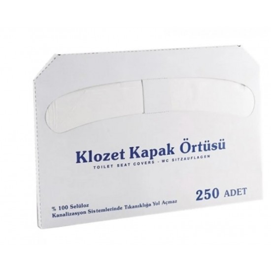 Acoperitori protectii pentru colacul de toaleta, 250 buc/set
