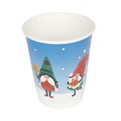 Pahare 8 oz perete dublu XMAS CANDIES 25 buc/ set Pahare 8 oz perete dublu XMAS CANDIES 25 buc/ set