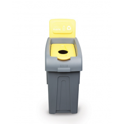 Coș PROCYCLE 24 pentru colectare selectivă – 50 litri (Plastic / Metal)