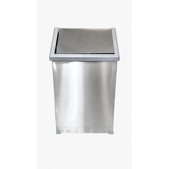 Cos Chrome cu capac batant, 54L