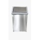 Cos Chrome cu capac batant, 54L