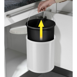 Resigilat 1 - Cos Gunoi Hailo Compact Box M, 15L