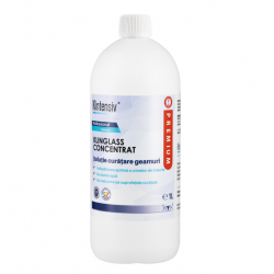 Klinglass concentrat, soluție PROFESIONALĂ pentru curățare geamuri, 1 litru