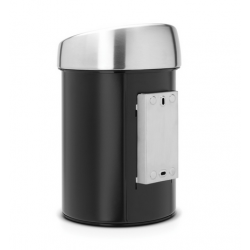 Cos gunoi Touch Bin, 3L - Negru Mat Cos gunoi Touch Bin, 3L - Negru Mat