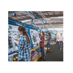 Sistem de îmbinare tip gresie pentru plăci de podea, De-Flex Nitril, Notrax, 45 cm x 45 cm, Gri Sistem de îmbinare tip gresie pentru plăci de podea, De-Flex Nitril, Notrax, 45 cm x 45 cm, Gri