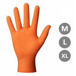 Manusi din nitril, GO ® GRIP, orange