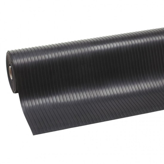 Covor cu striatii RIB'N'ROLL 3 MM, 120m liniar, Black, 752R0433BL Covor cu striatii RIB'N'ROLL 3 MM, 120m liniar, Black, 752R0433BL