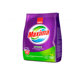 SANO MAXIMA ADVANCE DETERGENT PUDRA, 1.25 kg, 35 spalari