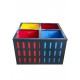 Cos colectare selectiva 4x60L Cos colectare selectiva 4x60L