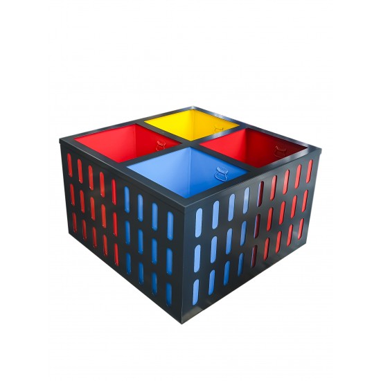 Cos colectare selectiva 4x60L Cos colectare selectiva 4x60L