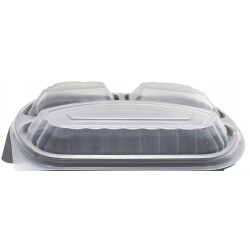 Capac caserole meniu 1/2/3 compartimente, 50 buc/set