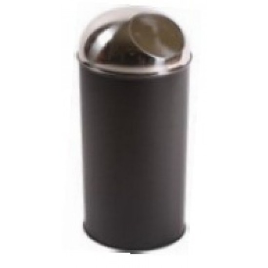 Cos gunoi push negru 45l, 30x70 cm Cos gunoi push negru 45l, 30x70 cm