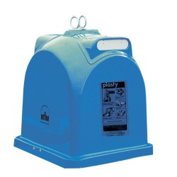 Eurocontainer din fibra de sticla ALBASTRU 1.1 m3 hartie MEVATEC - Transport Inclus