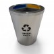 GENEVE S Set de reciclare modern 3 in 1 din otel inoxidabil