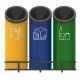 GOTHENBURG B Cosuri pentru reciclare cu design futurist pentru zonele publice GOTHENBURG B Cosuri pentru reciclare cu design futurist pentru zonele publice