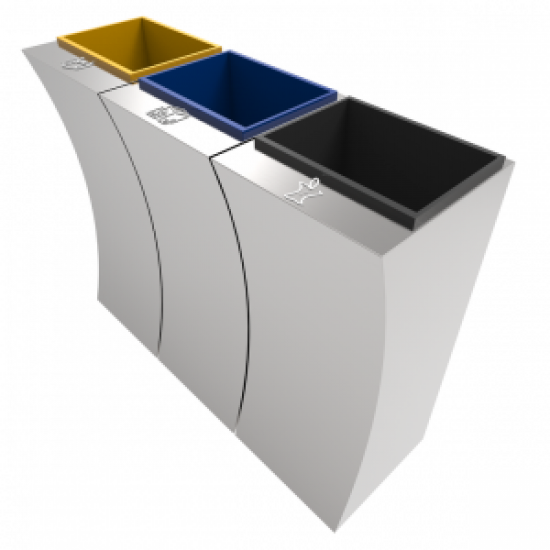 SILKEBORG A Concept modern de reciclare selectiva din otel inoxidabil SILKEBORG A Concept modern de reciclare selectiva din otel inoxidabil