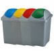 Cos gunoi Multipat colectare selectiva - 30 litri Cos gunoi Multipat colectare selectiva - 30 litri