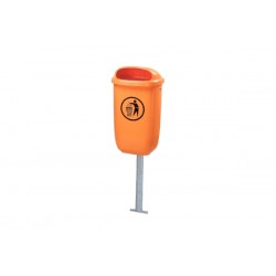Cos stradal 50 l - portocaliu Cos stradal 50 l - portocaliu