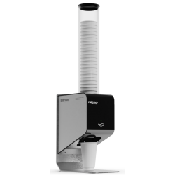 Pahare de carton albe pentru bauturi calde 16 oz, 50 buc/set