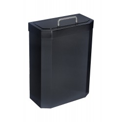COS GUNOI PERETE IGIENIC CU CAPAC 10L, NEGRU, MEDICLINICS COS GUNOI PERETE IGIENIC CU CAPAC 10L, NEGRU, MEDICLINICS