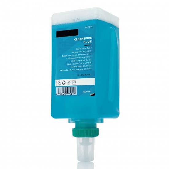 Sapun spuma CLEANSPIRE BLUE (1000 ml | compatibil cu dozatorul DENALI-A) Sapun spuma CLEANSPIRE BLUE (1000 ml | compatibil cu dozatorul DENALI-A)
