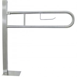 Bară de sprijin rabatabilă NOFER cu fixare în pardoseală, NOFER Bară de sprijin rabatabilă NOFER cu fixare în pardoseală, NOFER