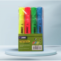 Textmarker, SET 4 BUC, T2000 Textmarker, SET 4 BUC, T2000