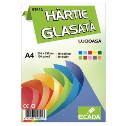 Hartie glasata lucioasa 10 file/set ecada Hartie glasata lucioasa 10 file/set ecada