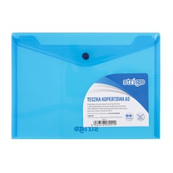 Dosar plic cu capsa Strigo PP A5 Albastru Dosar plic cu capsa Strigo PP A5 Albastru