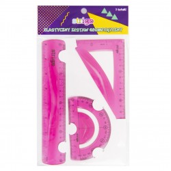 Trusa geometrie Strigo, flexibila, Roz Trusa geometrie Strigo, flexibila, Roz