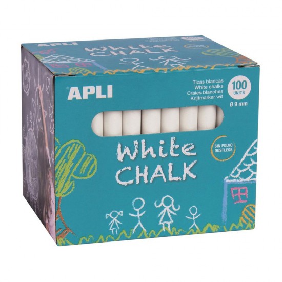 Creta alba, Apli, 100 bucati/cutie Creta alba, Apli, 100 bucati/cutie