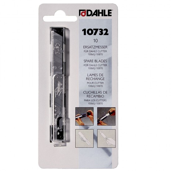 Rezerve cutter Dahle, 18 mm, 10 bucati/set Rezerve cutter Dahle, 18 mm, 10 bucati/set