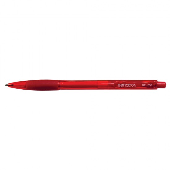 Pix cu mecanism, Senator, seria 1000, 0.7 mm, plastic, rosu Pix cu mecanism, Senator, seria 1000, 0.7 mm, plastic, rosu