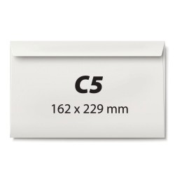 Plic C5, 162 x 229 mm, alb, autoadeziv, 70 g/mp, 500 bucati/cutie Plic C5, 162 x 229 mm, alb, autoadeziv, 70 g/mp, 500 bucati/cutie
