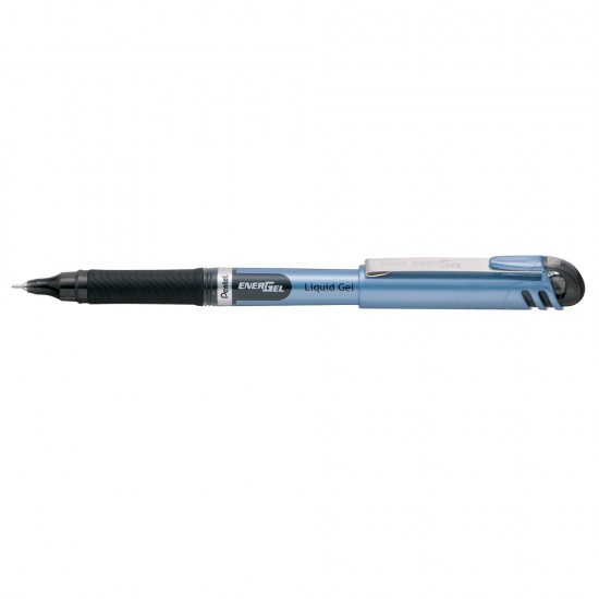 Roller cu gel, Pentel, Energel, 0.5 mm, plastic, negru Roller cu gel, Pentel, Energel, 0.5 mm, plastic, negru