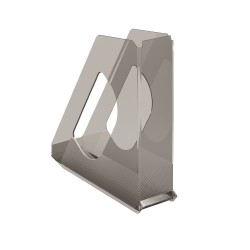 Suport vertical pentru documente, Esselte, Europost, fumuriu transparent Suport vertical pentru documente, Esselte, Europost, fumuriu transparent