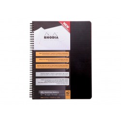 Agendă A4+ Meeting, cu spiră Rhodia