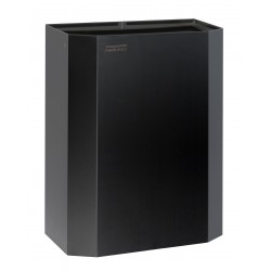 Cos de gunoi Mediclinics, otel negru, 25L Cos de gunoi Mediclinics, otel negru, 25L