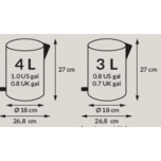 Cos Gunoi Solid S, 3-4L Cos Gunoi Solid S, 3-4L