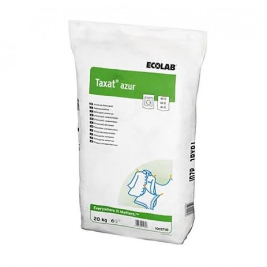 TAXAT AZUR 20KG ECOLAB - Detergent automat pudra pentru textile 