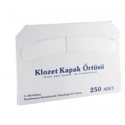 Acoperitori protectii pentru colacul de toaleta, 250 buc/set Acoperitori protectii pentru colacul de toaleta, 250 buc/set