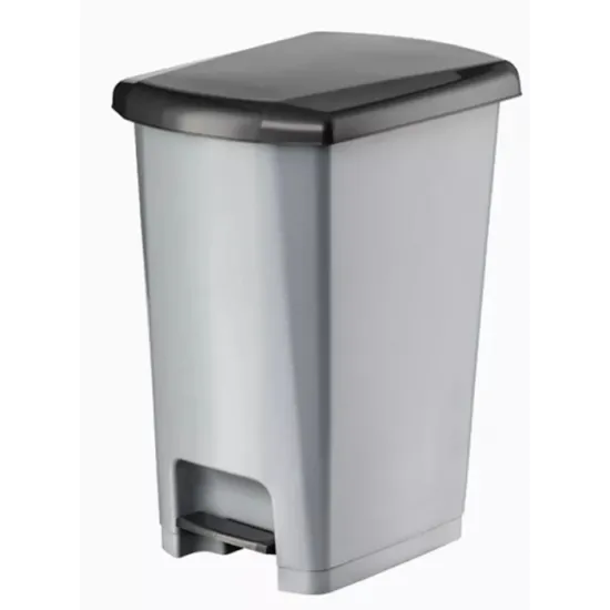 Cos de gunoi, din plastic, cu pedala, 40L si 60L, AQAS