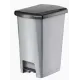 Cos de gunoi, din plastic, cu pedala, 40L si 60L, AQAS