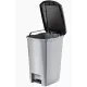 Cos de gunoi, din plastic, cu pedala, 40L si 60L, AQAS