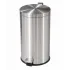 Cos de gunoi cu pedala din inox, 50 L, finisaj mat