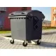 Container HDPE CLF 1100L cu capac plat negru - Transport inclus Container HDPE CLF 1100L cu capac plat negru - Transport inclus