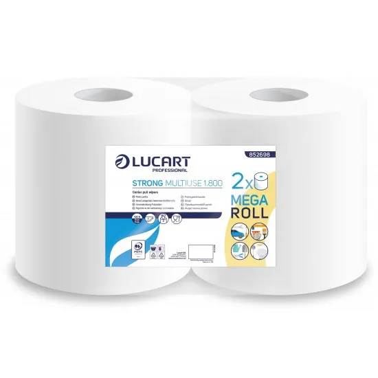 Rola Industriala Strong Multiuse 1800, 2 buc/set Lucart Rola Industriala Strong Multiuse 1800, 2 buc/set Lucart