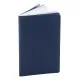 Notes Pastel, piele, 12,5x20 cm, velin, albastru