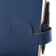 Notes Ravelo, piele, A5, liniat alb, albastru Notes Ravelo, piele, A5, liniat alb, albastru
