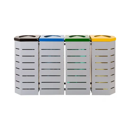 Coșuri reciclare K-MF 4x80L